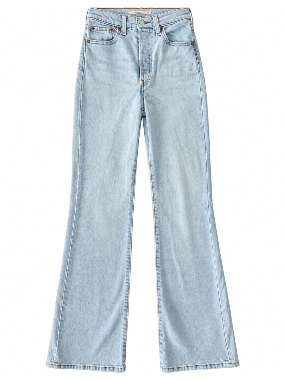 Levi’s Ribcage Boot High Rise Light Wash Jeans Size 25